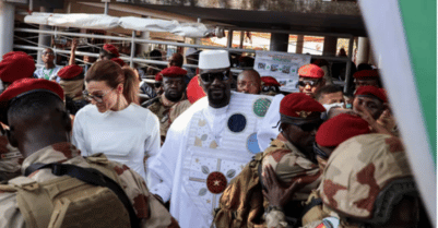 Guinea coup leader Mamady Doumbouya wins presidential election Guinea coup leader Mamady Doumbouya wins presidential election