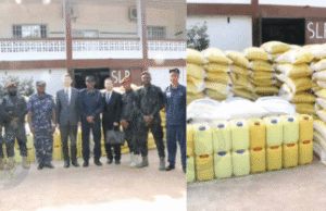 Chinese Embassy Donates Food Items to Sierra Leone Police Ahead of Festive Season Chinese Embassy Donates Food Items to Sierra Leone Police Ahead of Festive Season