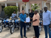 CID Receives Motorcycles from Chinese Embassy to Improve Field Investigations CID Receives Motorcycles from Chinese Embassy to Improve Field Investigations