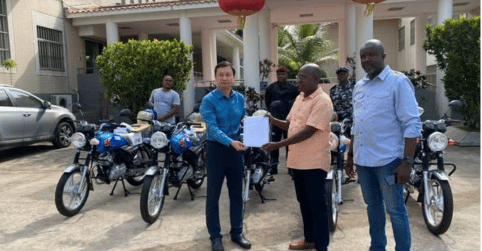 CID Receives Motorcycles from Chinese Embassy to Improve Field Investigations CID Receives Motorcycles from Chinese Embassy to Improve Field Investigations