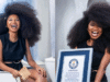 Jessica L. Martinez Sets New Guinness World Record for the Largest Afro
