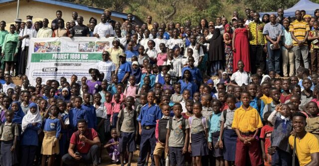 Alhaji U Njai says over 1,000 people joined Project 1808 science and leadership festival in Kabala Alhaji U Njai says over 1,000 people joined Project 1808 science and leadership festival in Kabala
