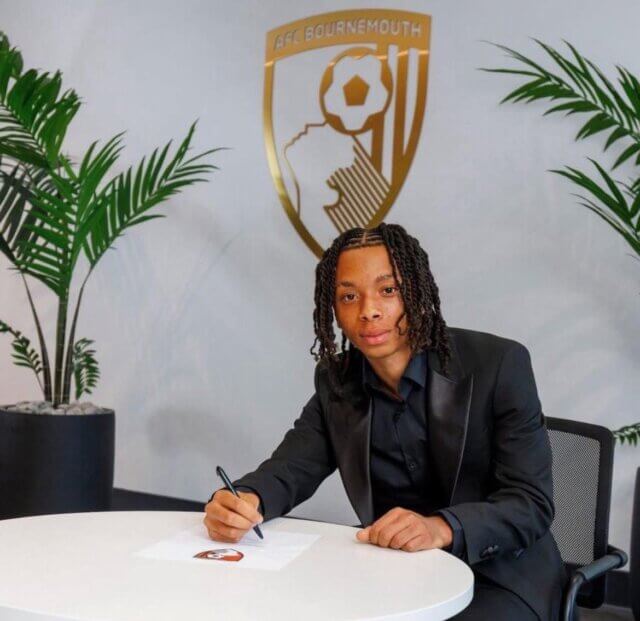 England-Born Sierra Leonean Signs First Pro Deal at Bournemouth England-Born Sierra Leonean Signs First Pro Deal at Bournemouth