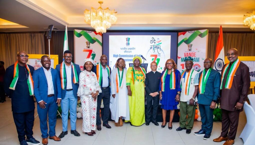 India Marks 77th Republic Day in Freetown With High-Level Reception India Marks 77th Republic Day in Freetown With High-Level Reception