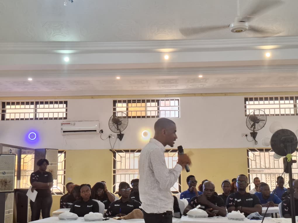 Mohamed Murtala Kamara ICONA staff training