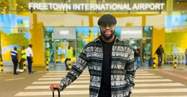 Popular Nollywood Actor Stan Nze Arrives in Sierra Leone for New Film