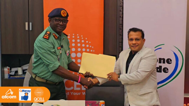 Qcell sign partnershio