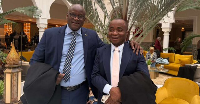 SLFA President Babadi Kamara Honored at First AFCON as Sierra Leone FA President