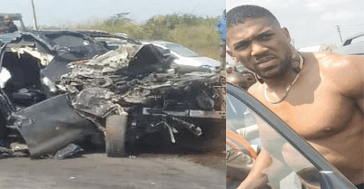 Bystanders stole Anthony Joshua’s phone at accident scene—Uncle Narrates Bystanders stole Anthony Joshua’s phone at accident scene—Uncle Narrates