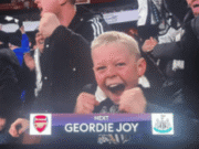 Schoolboy Caught on TV After Skipping Class for Newcastle VS Arsenal Cup Clash Schoolboy Caught on TV After Skipping Class for Newcastle VS Arsenal Cup Clash