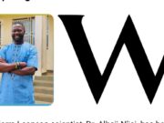 Sierra Leone’s Dr. Alhaji N’jai Recognised in Global Wiley Index of Inspiring Black Scientists Sierra Leone’s Dr. Alhaji N’jai Recognised in Global Wiley Index of Inspiring Black Scientists