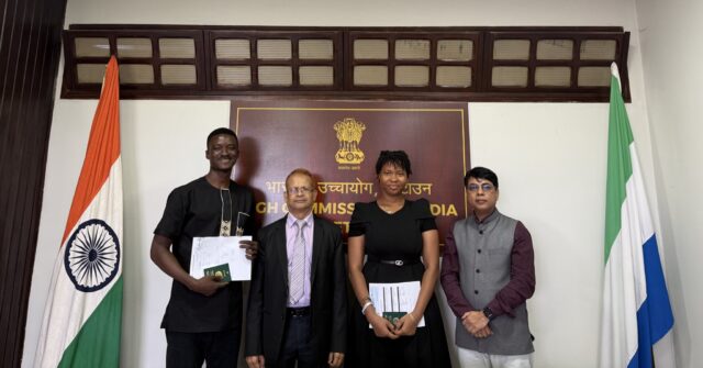 Two Sierra Leoneans Head to India for Specialised Training Under ITEC Programme Two Sierra Leoneans Head India Specialised Training ITEC Programme