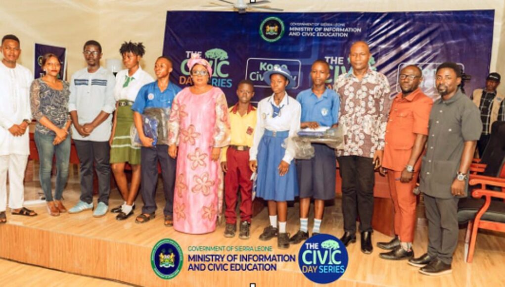 Civic Day Series Kicks Off in Kono with Schools Quiz and Debate Competition