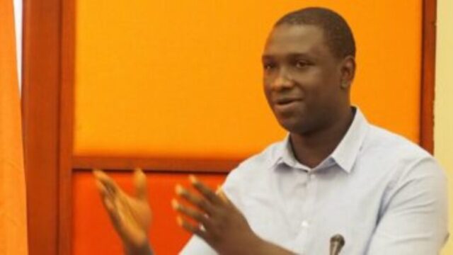 Dr. Ibrahim Bangura Visits SLBC, Donates $5,000 and Laptops