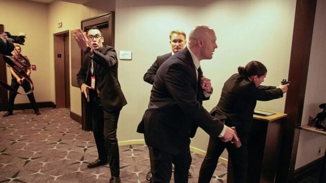 If I had known this job was this dangerous, maybe I wouldn’t have run Donald Trump says after White House shooting scare