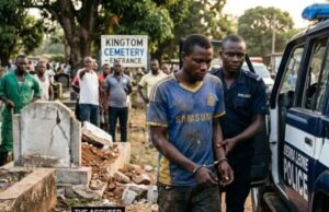 MAN REMANDED FOR ALLEGEDLY DESTROYING FOUR GRAVES AT FREETOWN’S KINGTOM CEMETERY MAN REMANDED FOR ALLEGEDLY DESTROYING FOUR GRAVES AT FREETOWN'S KINGTOM CEMETERY