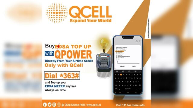 Buy EDSA Top Up with QPower Using Airtime in Sierra Leone Buy EDSA Top Up with QPower Using Airtime in Sierra Leone