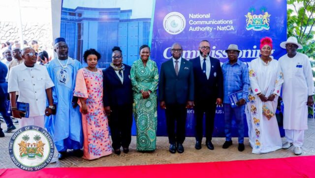 President Bio Commissions Modern NatCA Headquarters